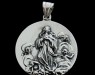 Medalla plata de ley Inmaculada_ 3.5 cm largo x 3.5 cm ancho_38 _
